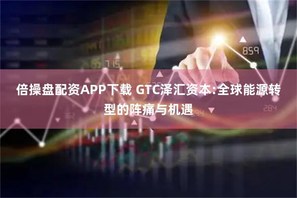 倍操盘配资APP下载 GTC泽汇资本:全球能源转型的阵痛与机遇